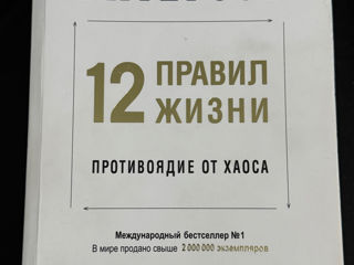 Книга «12 правил жизни. Противоядие от хаоса» Джордан Питерсон