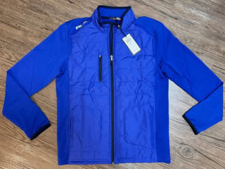 Rlx Ralph Lauren Coolwool Blue Men's Golf Jacket Size M New foto 1