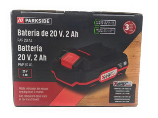 Acumulator Parkside 20v/2.0Ah - аккумуляторная батарея Parkside 20v/2.0Ah foto 2