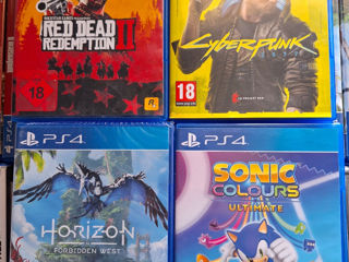 Диски Ps4 Ps5 Horizon Gta GT Spiderman 2 Rayman Nfs Fifa Cod Gow Nba Ps Plus Ea Play