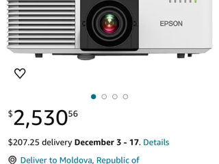 Epson PowerLite L520U Long Throw 3LCD Projector foto 3