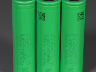 Sony/murata Us18650vtc5a  35а, Capacity: 2500mAh-2600m. Sony/murata 18650vtc6 35A  3000mAh - 3200mAh foto 2