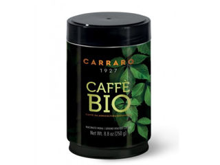 Carraro Bio 100 % Arabica Organică 250g Cafea Măcinată Moka Livrare Moldova