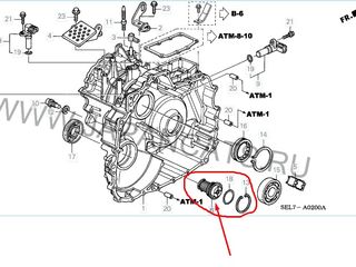 Фильтр акпп Honda civic,cr-v,accord,fr-v foto 10