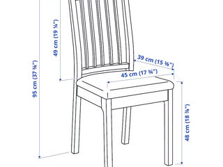 Set Ikea masă cu patru scaune moi foto 10