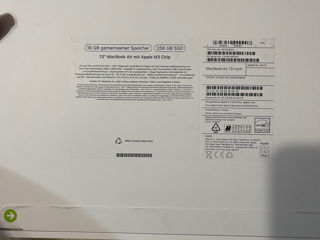 MacBook Air M3 16/256GB Nou Sigilat foto 5