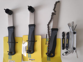 Park Tool, Topeak, Набор инструментов Katana TC-2, 3min 19 sec, Kengine: Multi-Tool, для кассеты foto 9