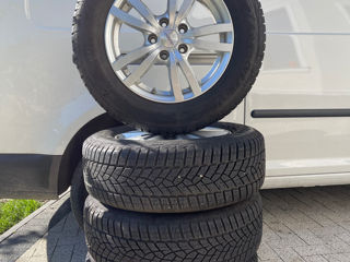 Jante 5x114.3 cu anvelope Goodyear 215x65 r16