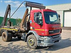 Daf lf55.250 skip/kipper foto 2