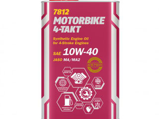 Ulei motociclete MANNOL 7812 4-Takt Motorbike 10W-40 1L