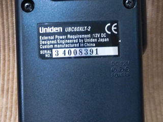 Радиосканер Uniden Ubc60xlt-2 foto 3