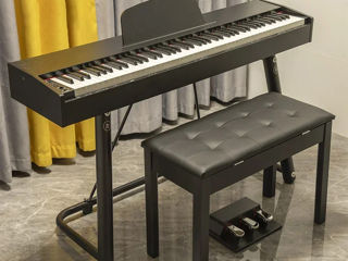 Цифровое пианино Divers D886 10в1 cover wood black (новые, гарантия, рассрочка, бесплатная доставка) foto 1