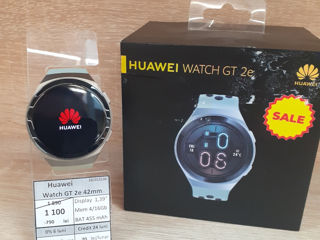 Huawei Watch GT 2e 42mm, 1100 lei.