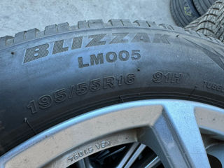 195/55 R16 Bridgestone Iarnă foto 7