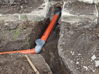 Apeduct Sapam canalizare, instalare septic, drenaj tranșee burlane in vinzare foto 8