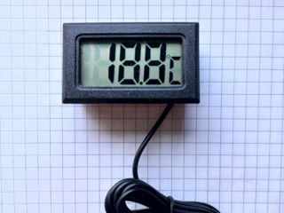 Термометр градусник -50C +99C датчик IP67, termometru