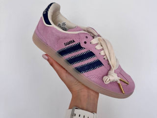 Adidas Samba Notitle Pink Navy Premium