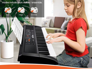 Детский синтезатор Musical 607M, Новые, Гарантия, Кредит, Бесплатная доставка по Молдове foto 6