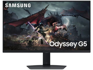 Монитор Samsung Odyssey G5 S27DG502E (27" / Quad HD / Black) - Новые! Гарантия 2 года!