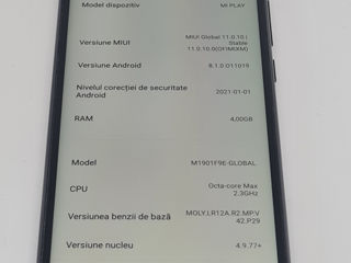Xiaomi Mi Play 4gb/64gb Гарантия 3 месяца Tighina 65 foto 1