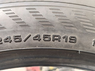 Продам 2 летние шины в хорошем состоянии,почти новые 245/45 R 19 Good Year Eagle F1, 2023 год. foto 2