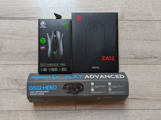 Razer, SteelSeries, Logitech, Corsair, Glorious, Roccat - игровые мышки / gaming mouse foto 7