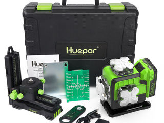 Laser Huepar P04CG 4D 16 linii + magnet + bluetooth +  garantie + livrare gratis