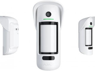 Ajax Outdoor Wireless Security Motion Detector "Motioncam Outdoor", White, Photo foto 2