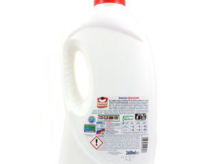 Detergent lichid igienizant Omino Bianco Detersivo + Igienizzante, 52 spalari foto 5