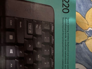 Беспроводная клава+мышь Logitech MK220 foto 2