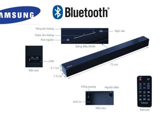 Samsung система пространственного звука (компактная и стильная) 80 ватт с Bluetooth, USB foto 4