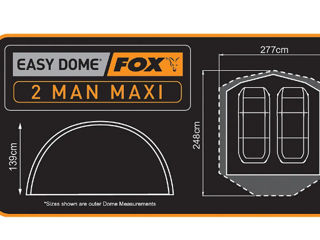 Fox Easy Dome Maxi 2 Man foto 4