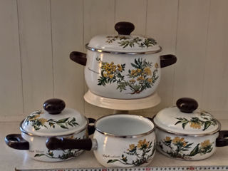 Набор из 4 немецких кастрюль Villeroy and Boch Vintage Botanica. foto 7