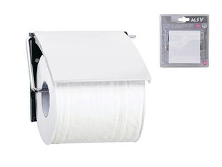 Держатель Для Бумаги Wc С Крышкой Msv, Белый