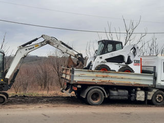 Mini excavator. Bobcat foto 2