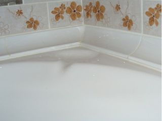 Плинтус - уголок бордюр керамический для ванной - белый, цветн. Установка.Plinta - colt bordura cera foto 1
