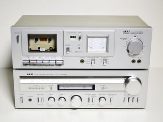 AKAI Stereo receiver AA-R20 & AKAI Stereo Deck CS M01A foto 6