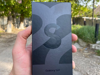 Samsung Galaxy S22 Black 256Gb Sigilat + Garantie 2 Ani! foto 1