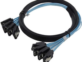 MiniSAS Cable, USB to SATA, SATAIII, Molex foto 6