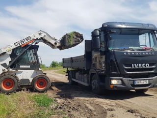 Servicii de terasament bobcat basculanta excavator foto 10