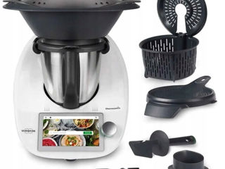 Robot de bucatarie Thermomix TM6 2024, 20 functii, Ecran tactil, Alb/Negru + accesoriile necesare foto 6