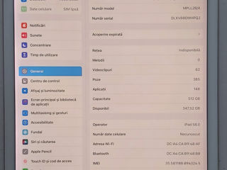 iPad Pro 12,9" 2gn, 512GB, WiFi + Cellular foto 3