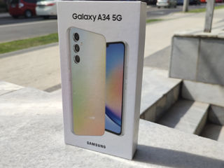 Samsung Galaxy A34 5G 6/128 Silver-Sigilat