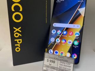 Xiaomi Poco X6 Pro 12/512Gb- 5990 lei