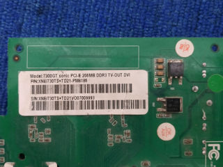 Видеокарта PCI-E GeForce 7300GT 256mb DDR3 - 99 лей foto 3