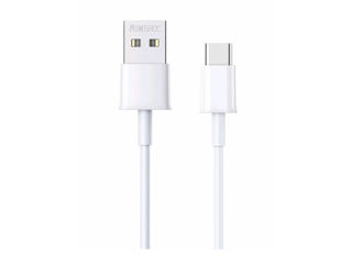 Cablu de încărcare USB tip C, REMAX RC-163a, 1 metru, alb Vă prezentăm cablul Remax RC-163a USB la T