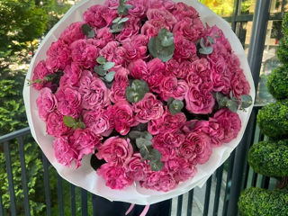 101 trandafiri de la 899 mdl 101 роз доставка цветов livrare flori flowers delivery foto 10