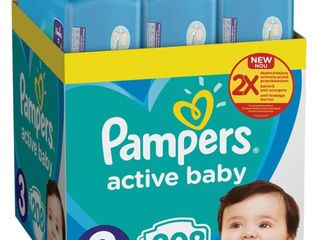 Scutece Pampers Active Baby XXL Box - cele mai convenabile ambalaje cu livrare in toata tara!