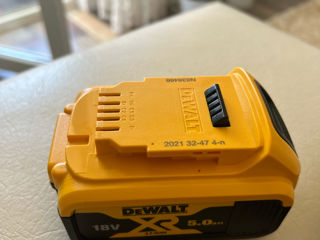 Baterie dewalt 5AH foto 3