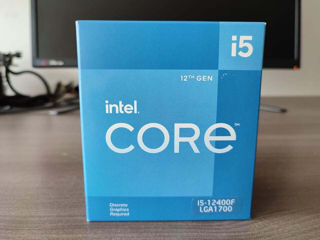 Socket Intel LGA1700 / Nou - Intel Core i5-12400F 4.4 GHz BOX cu ventilator